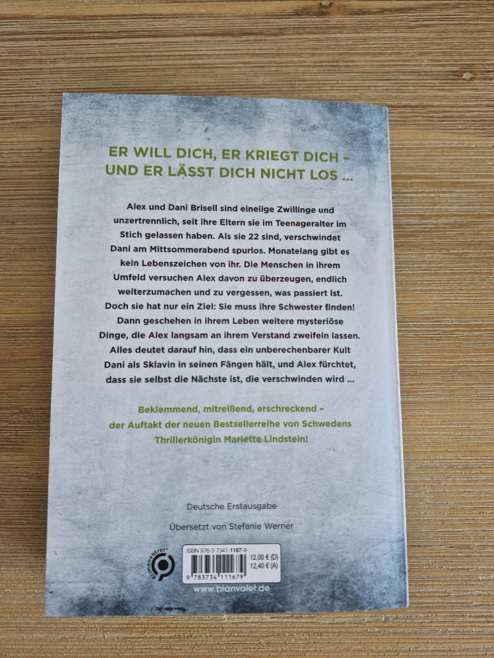 Bücher: Der Kult von Mariette Lindstein – Gebraucht aus Gerlafingen von nila44 1