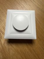 Feller Rotary Dimmer Switch, White, Like New Condition