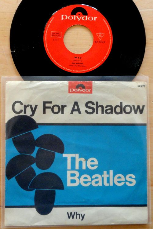 SI BEATLES cry for a shadow POLYDOR 1964 PILZKOPFCOVER Kaufen auf