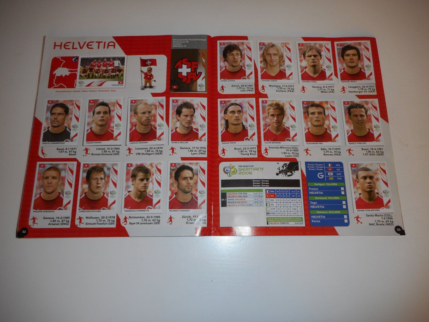 Panini Alben: Panini WM Album Germany 2006 komplett NR. 2 mit Messi – Gebraucht aus Cham von Paniniworld 8