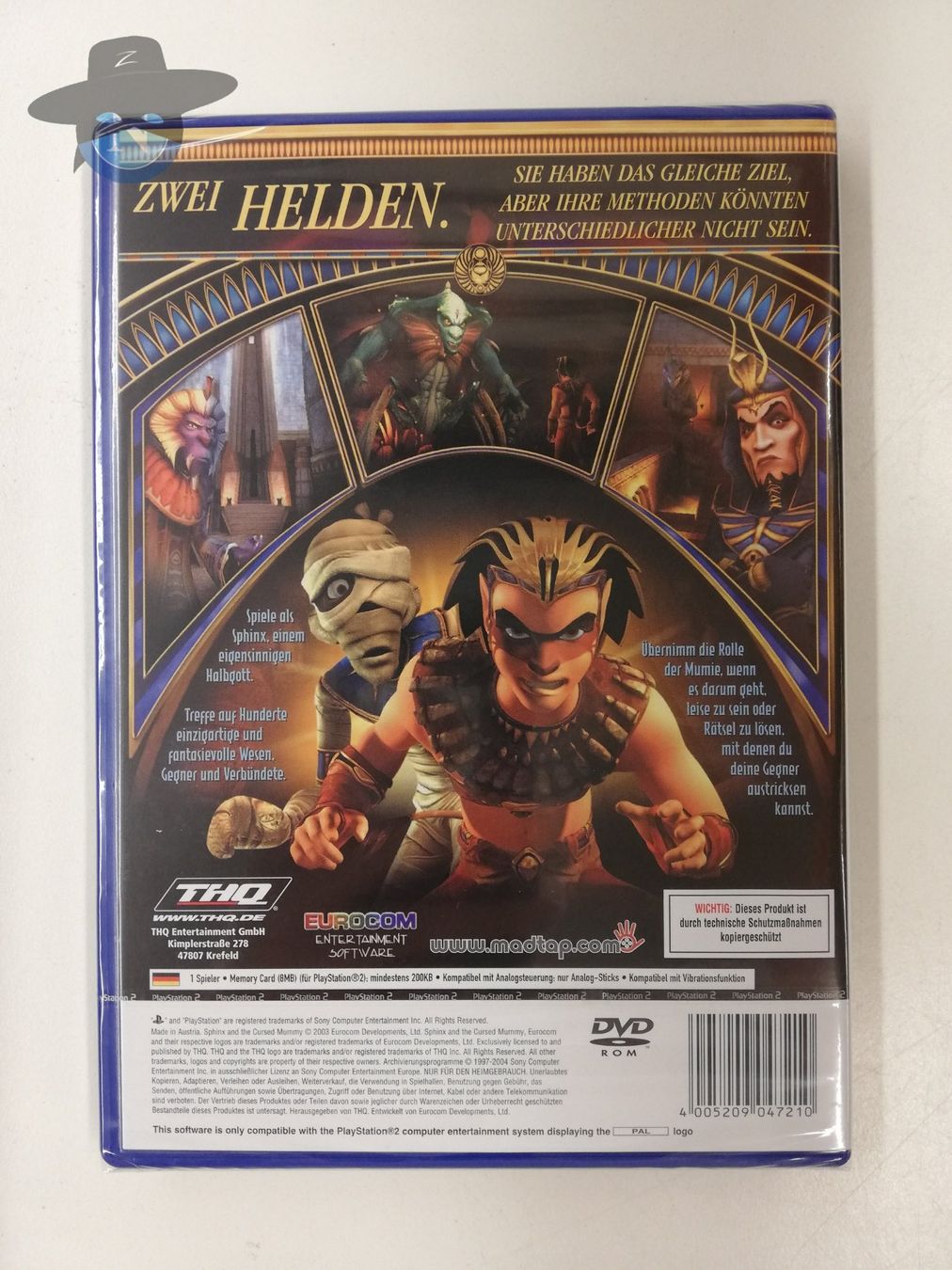Sony Spiele: Sphinx und die verfluchte Mumie / NEU - sealed / PS2 – Neu (gemäss Beschreibung) aus St. Gallen von zorro_dc 1