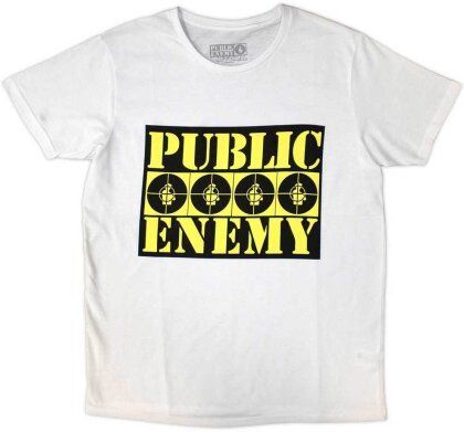Public Enemy T-Shirt Grösse M / Four Logos (letztes Exemplar