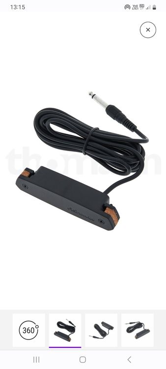 Geluidsgat Pickup Fishman Neo-D Gitaarpickup – Helder Geluid, Geen Batterij Nodig | Neodymium, Voor 98,5 Mm Geluidsgat Eenvoudige Installatie Plug-and-play