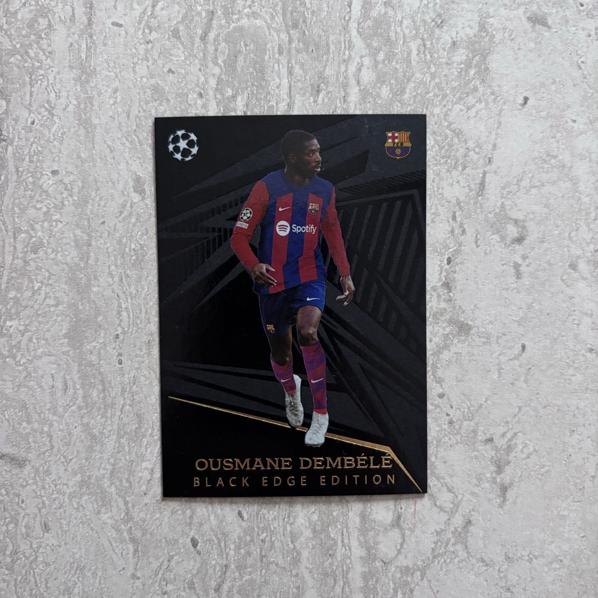 Topps Carte collezionabili: Dembele Black Edge – Nuovo (secondo la descrizione) da Niederurnen venduto da StickerHero