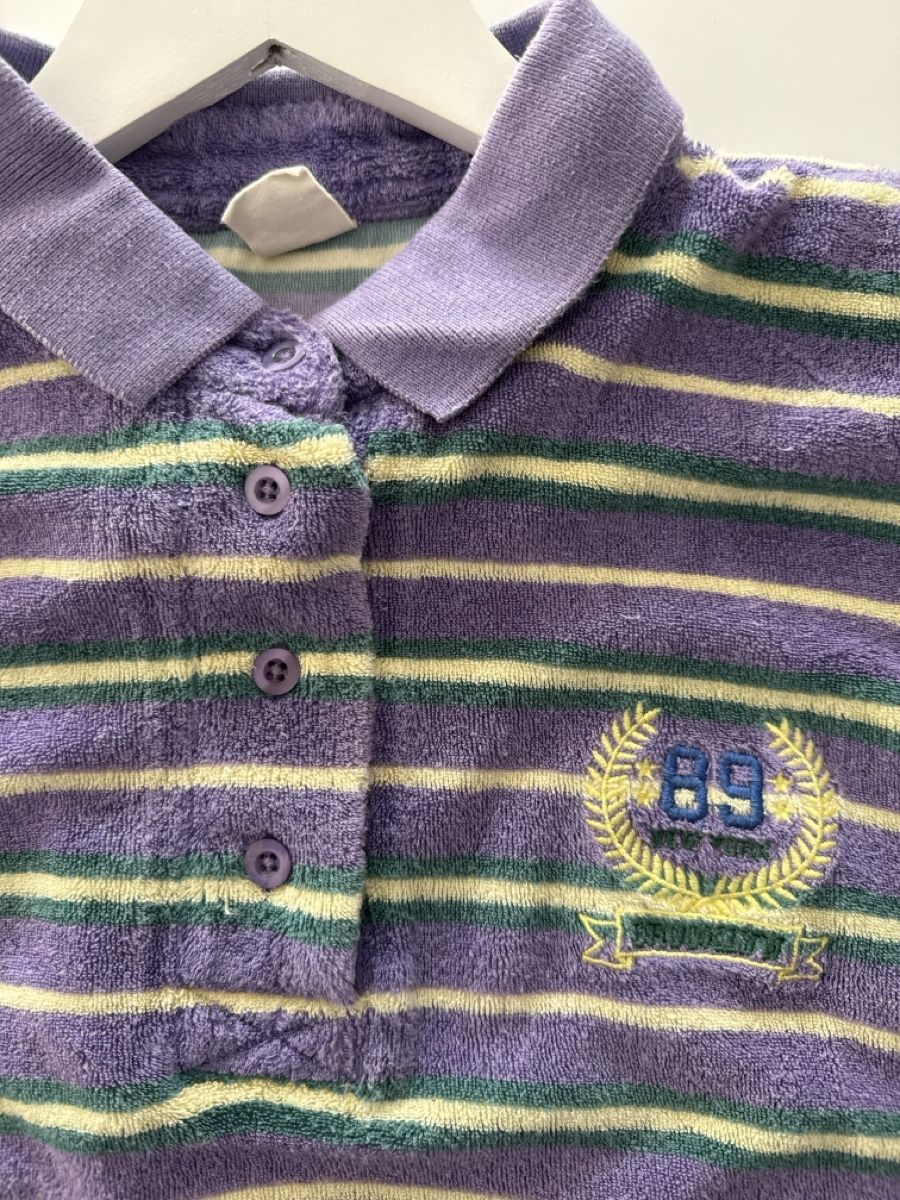 Magliette Polo: Polo à rayures violettes M bon état – Usato da Courtételle venduto da ann_57c2 2
