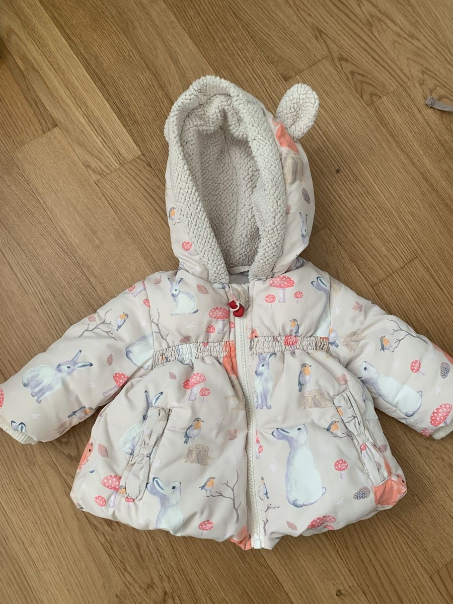 Giacche & Cappotti: Winterjacke Gr. 62, Waldtiere – Usato da Unterägeri venduto da Globi8634