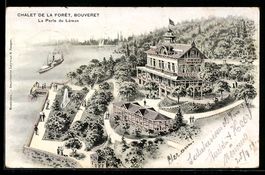 Litho Bouveret, Chalet de la Forêt