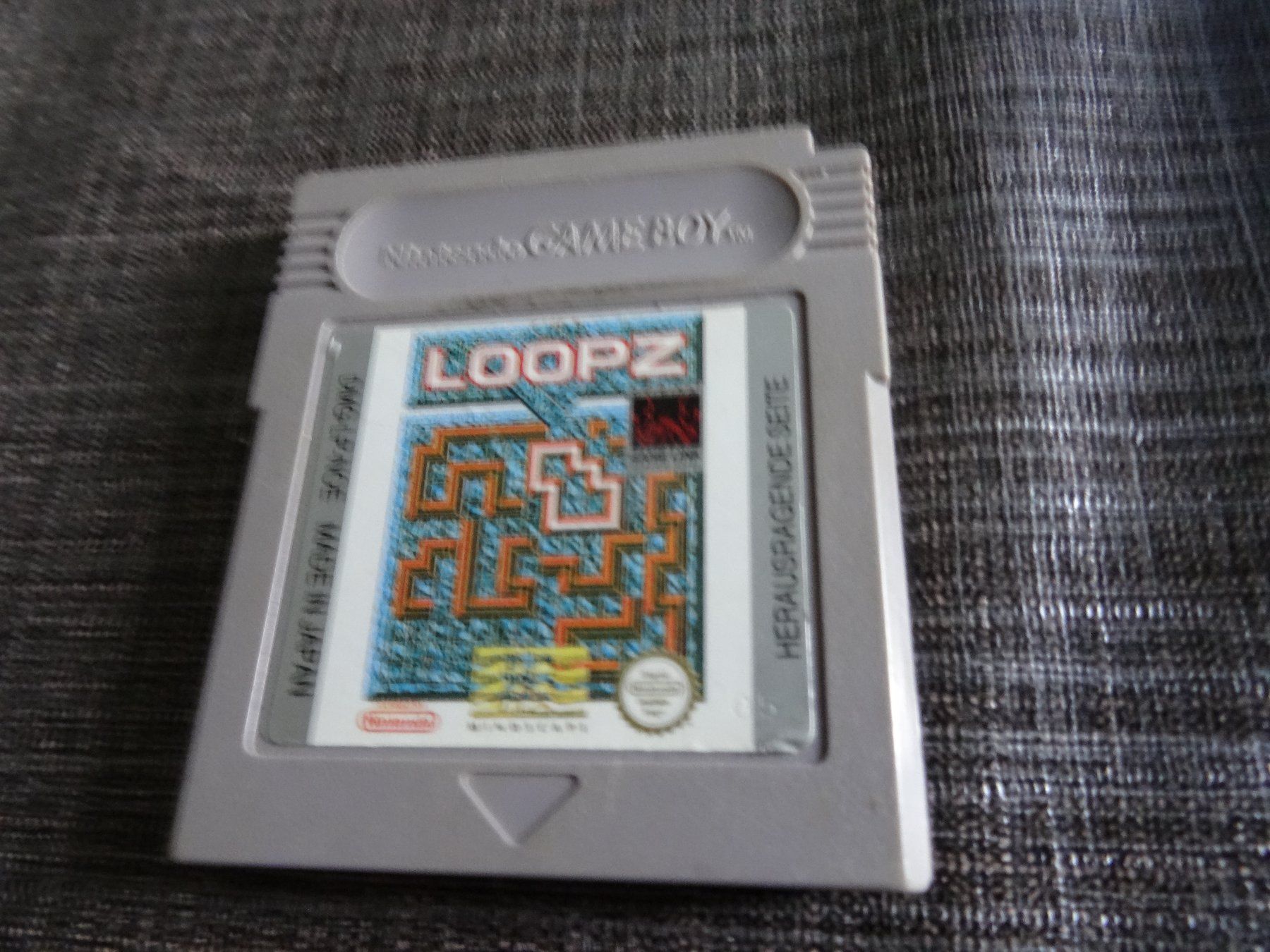 Nintendo Spiele: Loopz GAMEBOY – Gebraucht aus Olten von Disc-Ausverkauf