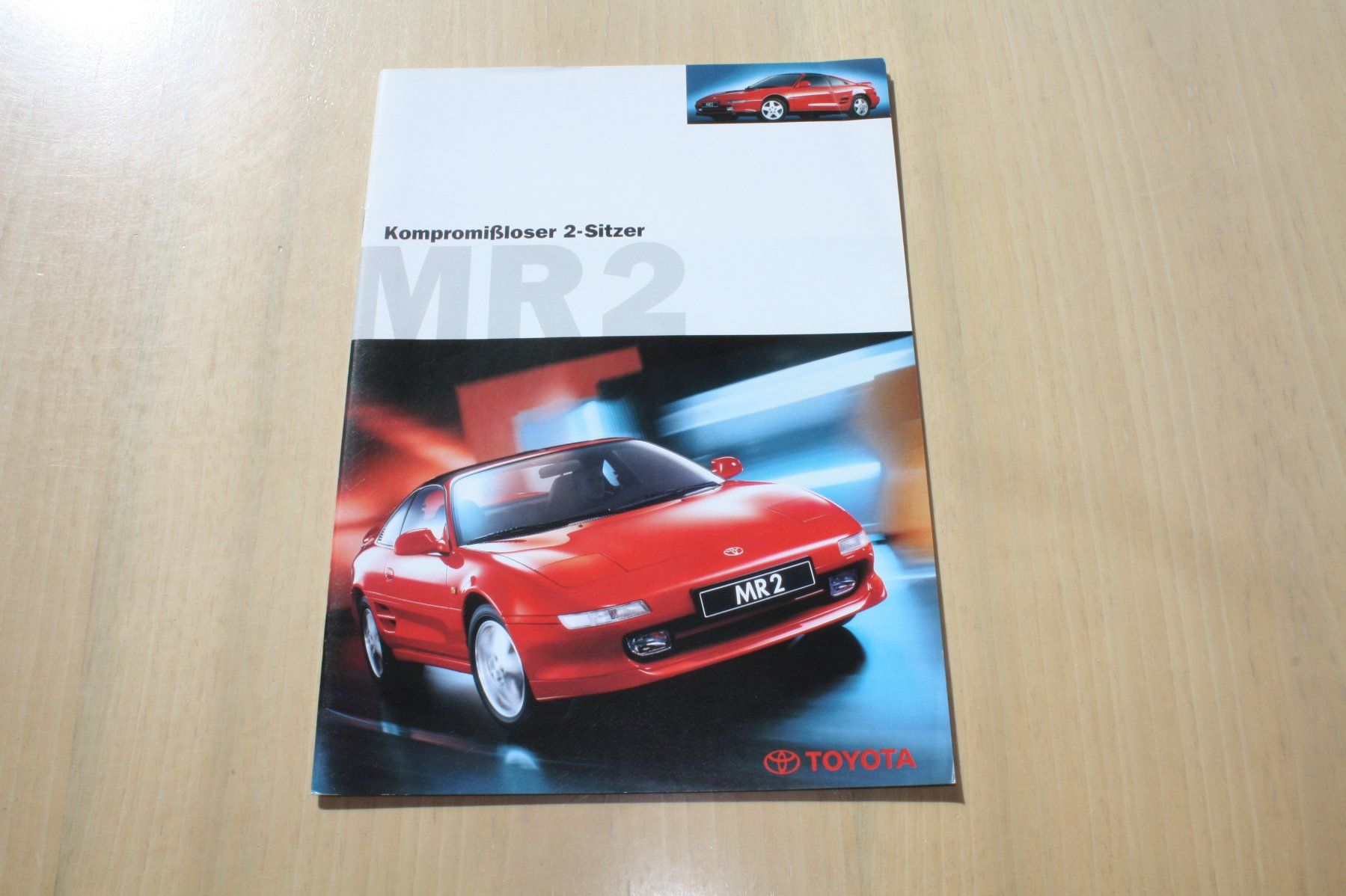 Toyota Documenti: Toyota MR2 Prospekt 3/1998 – Usato da Wikon venduto da erwin400