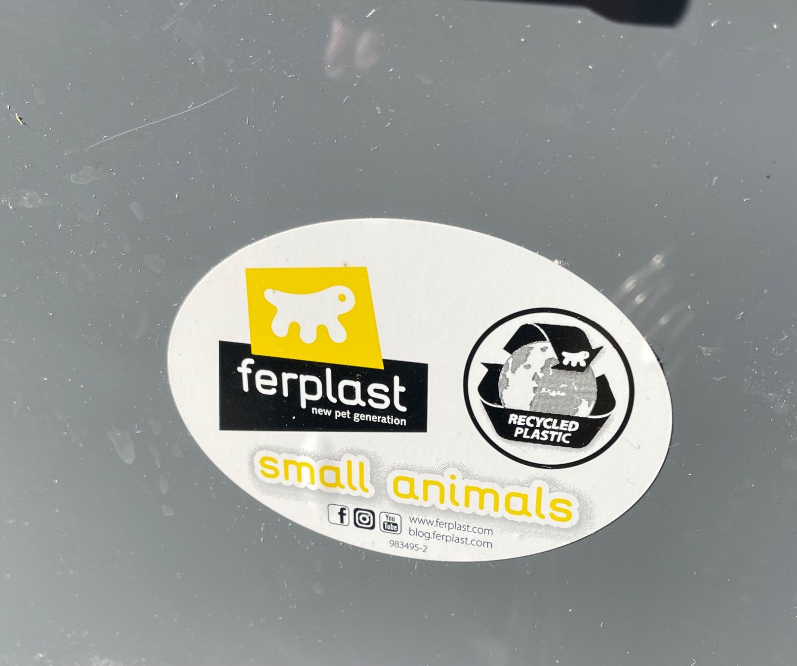 Ferplast Gabbie, trasporto & Sicurezza: Ferplast Nagerheim Rabbit EL 120 grau – Nuovo (secondo la descrizione) da Bäretswil venduto da Evamaria1 5