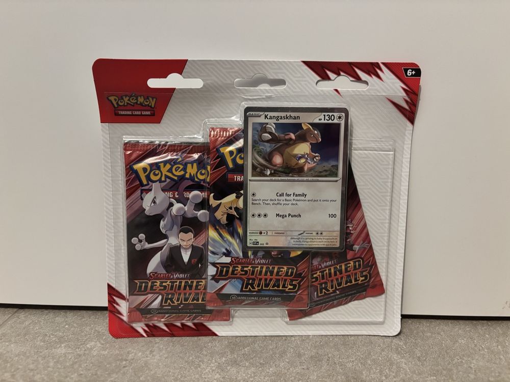 ENG - Pokémon Destined Rivals - 3 packs blister (Neu und ...