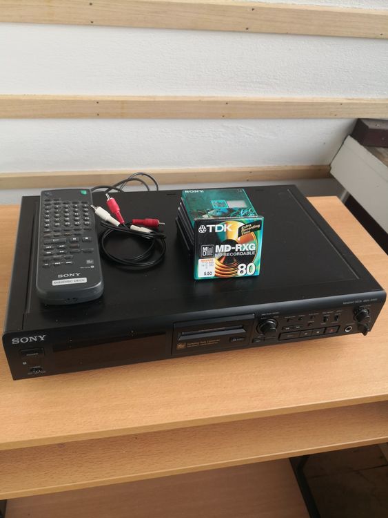 Sony Minidisc Player/Recorder mit Disc Acheter sur Ricardo