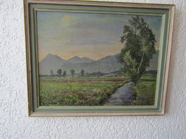 (Nr.10) Landschaft  1946 - G. Lüscher