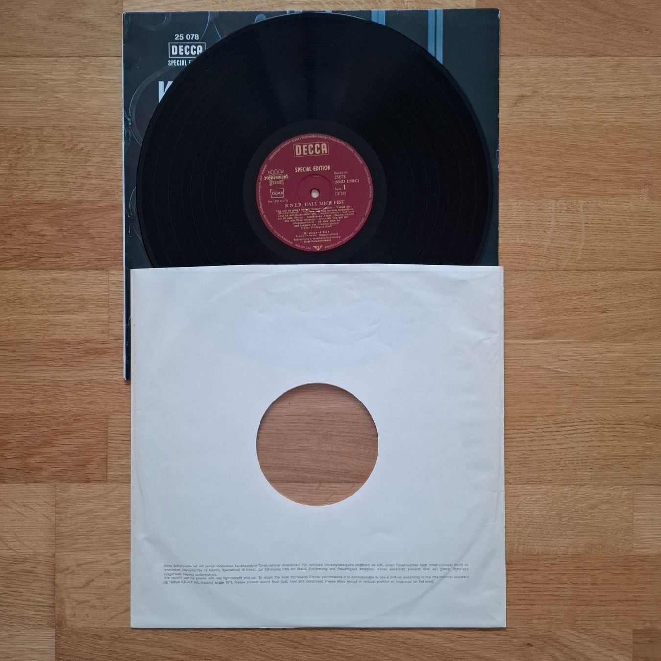 Dischi in vinile: Hildegard Knef - Halt mich fest – Usato da Arbon venduto da pendulum 1