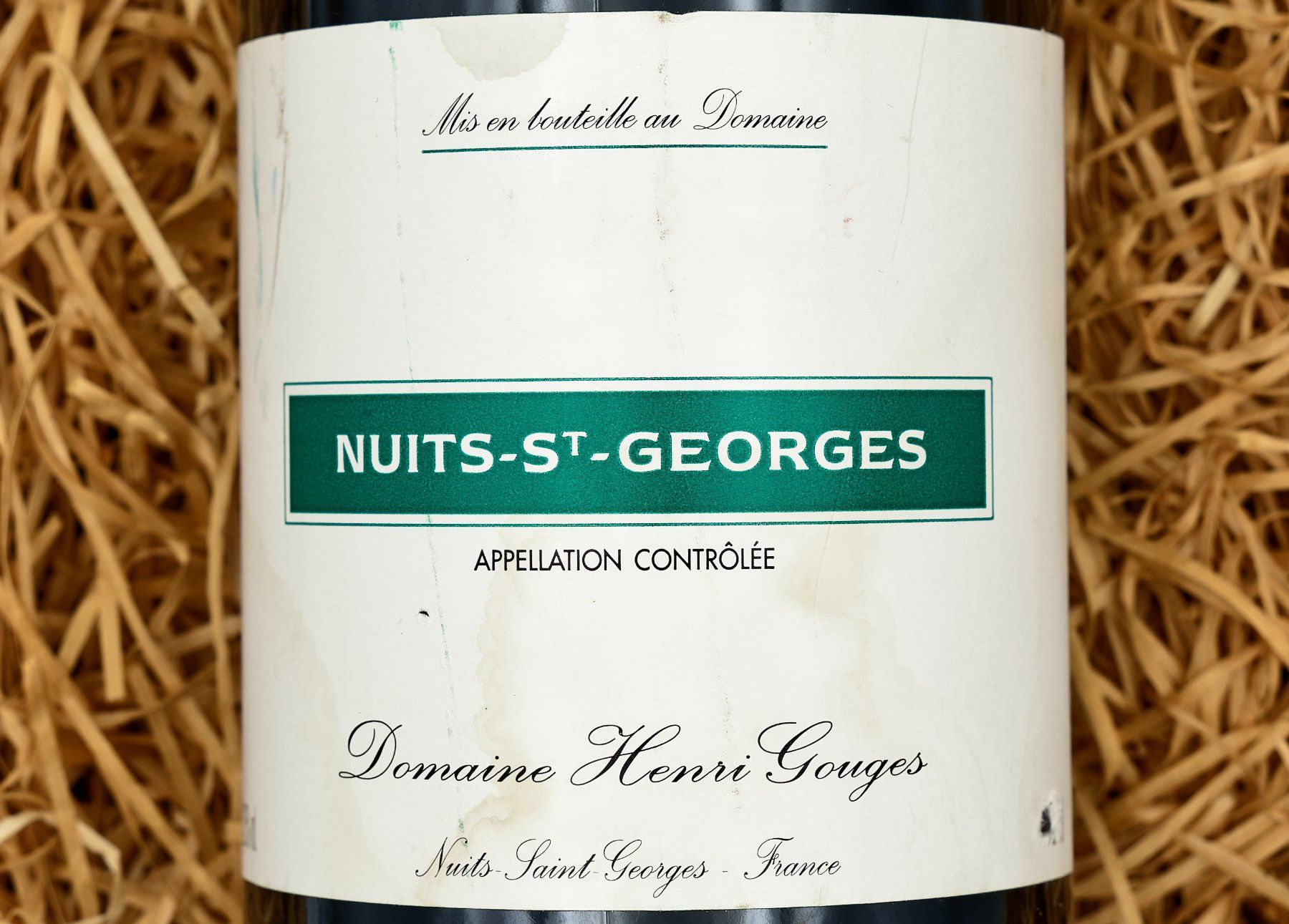 Vins: NUITS-SAINT-GEORGES 2009 "Village" Domaine Henri GOUGES – D'occasion à Onex par gonsla
