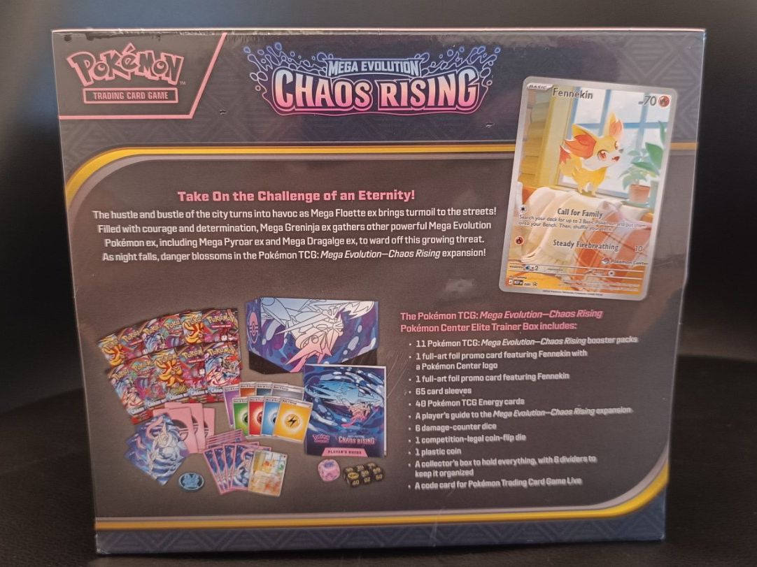 Pokémon Sammelbilder & Trading cards: Elite Trainer Box Pokémon Center Chaos Rising – Neu (gemäss Beschreibung) aus Massagno von Gametrader00 2