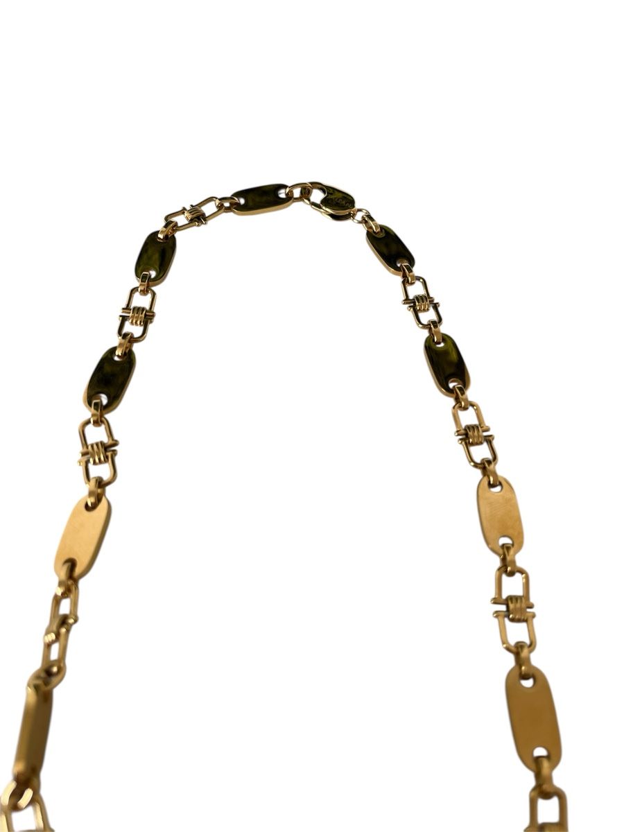 Catenine: Plattenkette ganz neu Gold – Nuovo (secondo la descrizione) da Basel venduto da hut_76rq 2