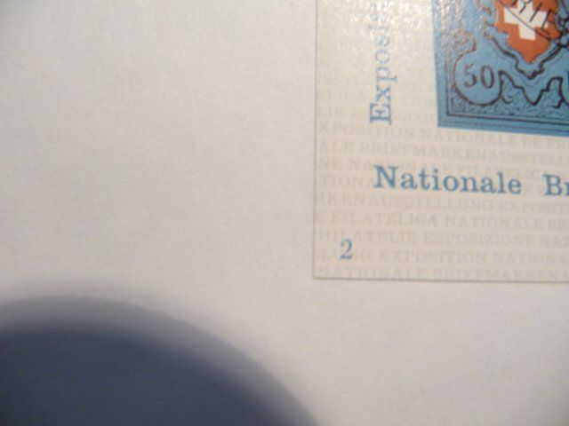 Tous les timbres: 5 NABA Blocks Basel 1971 / ET  / Versch. Blocknummern – Neuf (Voir description) à Kloten par zimboida 3