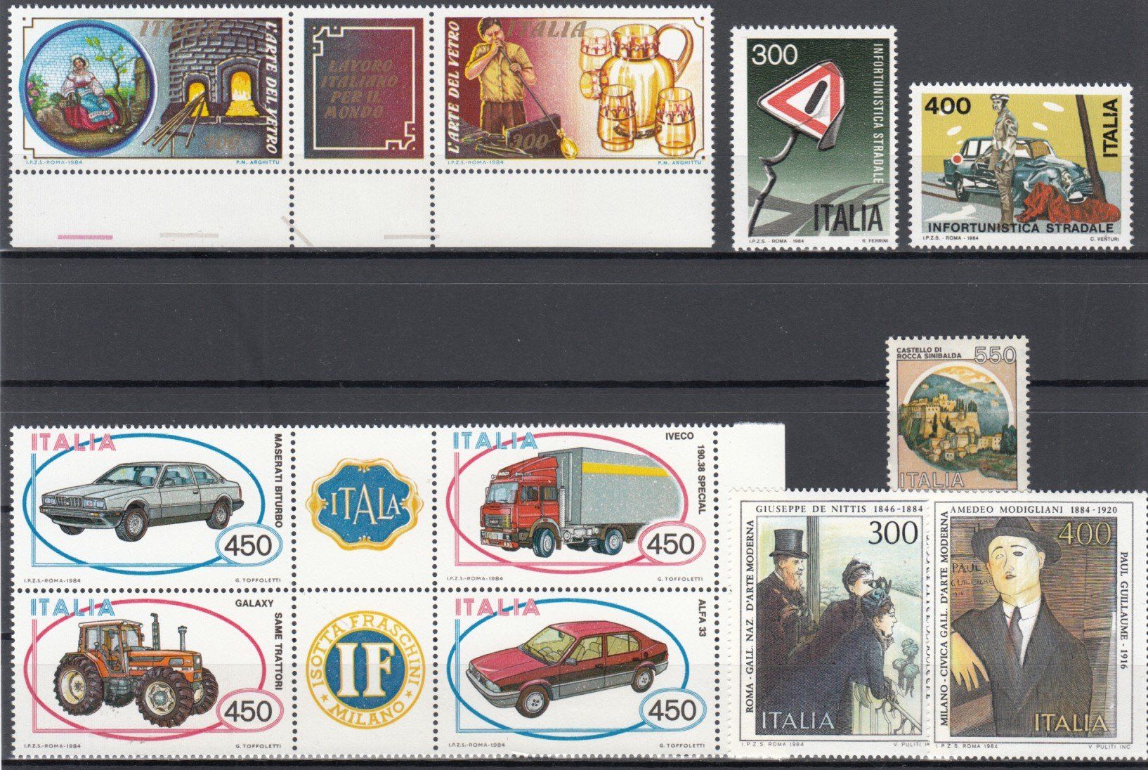 Tous les timbres: Italien 1984 postfrisch – D'occasion à Bürglen TG par StampGraf 1