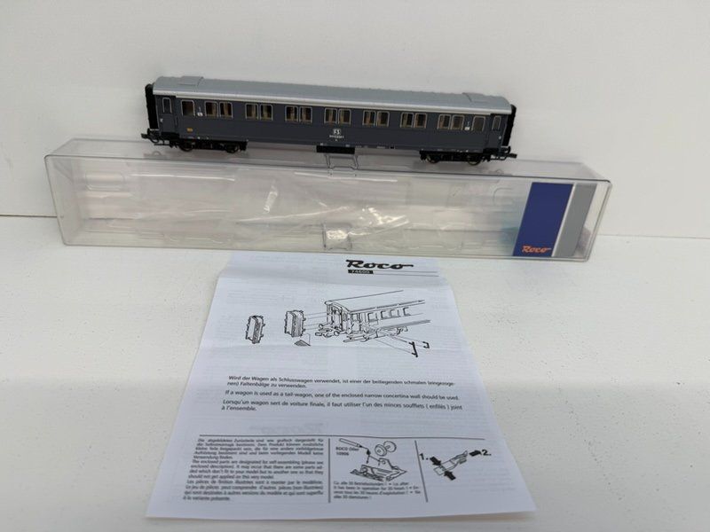 Roco Modellini di ferrovie: Roco "74600", Spur H0, FS Wagen – Usato da Büsserach venduto da ModellbahnDepot 1