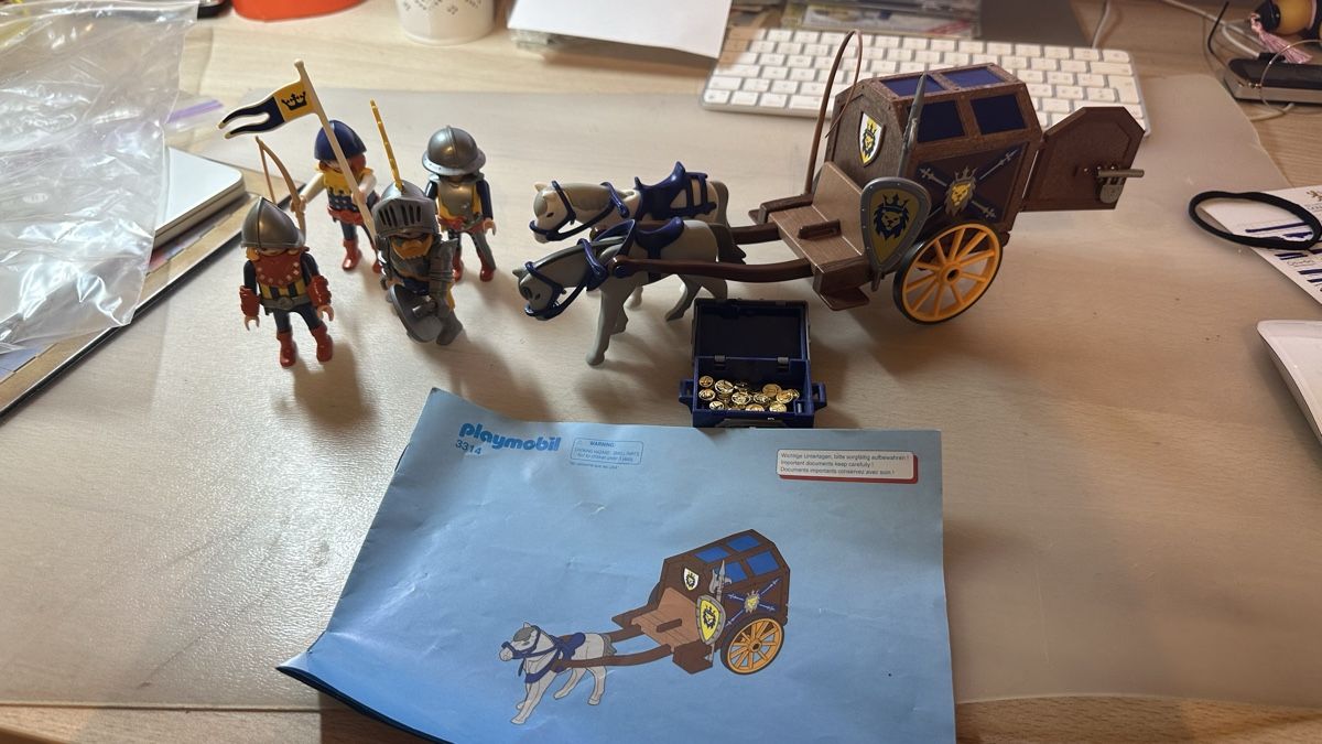 Playmobil Giocattoli: Playmobil 3314 Königsritter – Usato da Ettingen venduto da slg_4107
