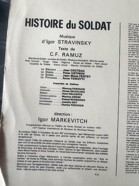 Dischi in vinile: Jean Cocteau -  LP - – Usato da Romanshorn venduto da Knut4 4