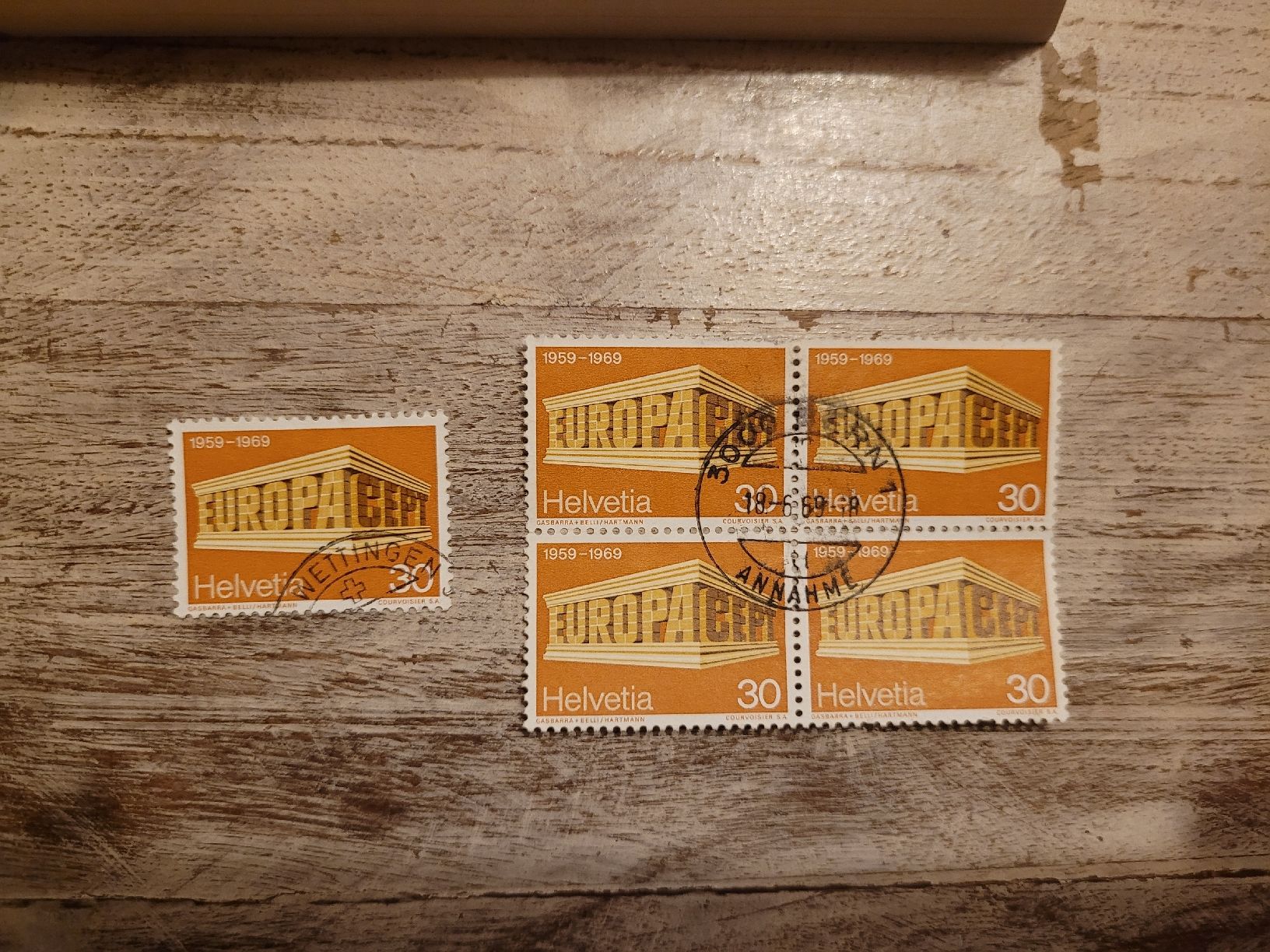 Tutti i francobolli: 1969 Europa – Usato da Inwil venduto da Flower2325