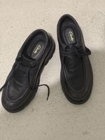 Schwarze Clarks Herrenschuhe - Größe 41