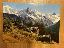 AK von Mayen du Val d'Anniviers / Bergpanorama