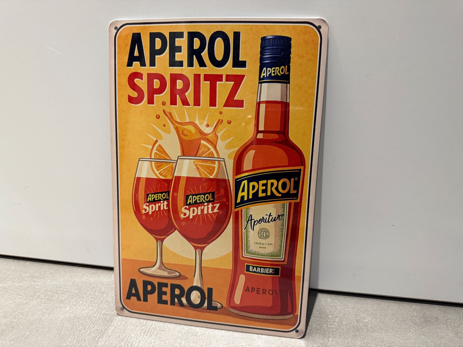 Schilder: METALL SCHILD APEROL SPRITZ / 1 Stück / NEU/ – Neu und originalverpackt aus Seon von Aaargauer01 8