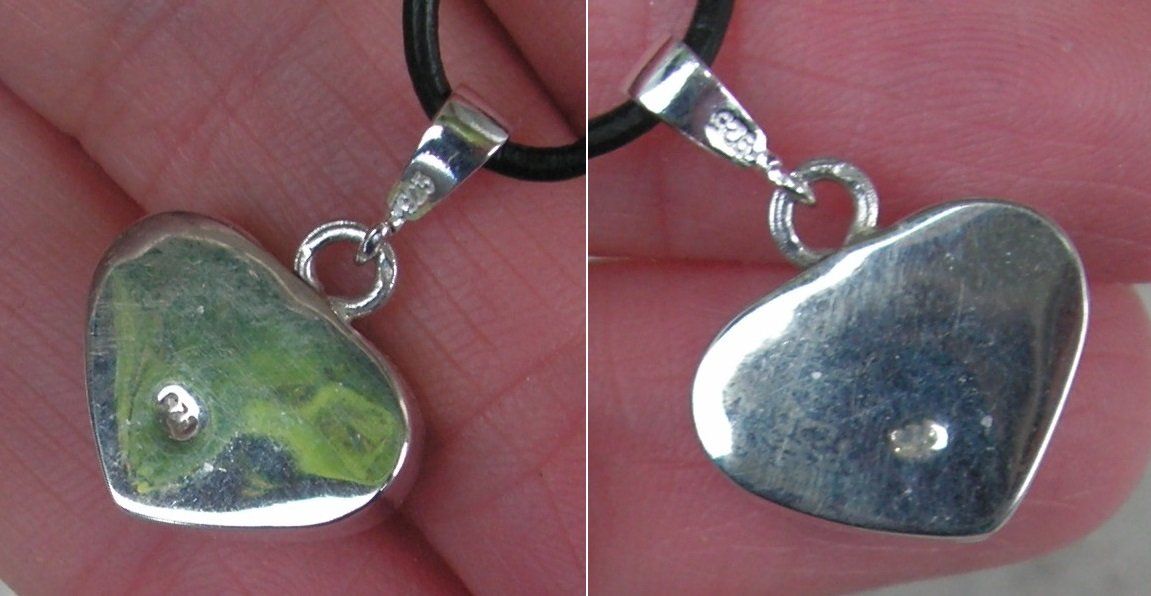 Ciondoli: ♥ LIEBE - FREUNDSCHAFT - ODER - EIN LARIMAR HERZ ANHÄNGER ♥ – Nuovo (secondo la descrizione) da Derendingen venduto da Editka 6