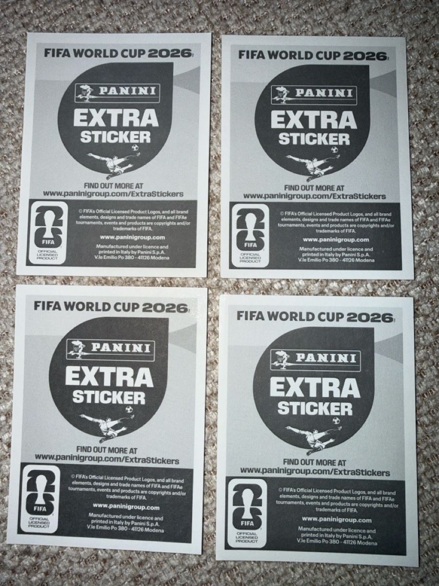 Panini Sammelbilder & Trading cards: Extra Sticker Panini World Cup 2026 – Neu und originalverpackt aus Dietikon von and_hpl9 1