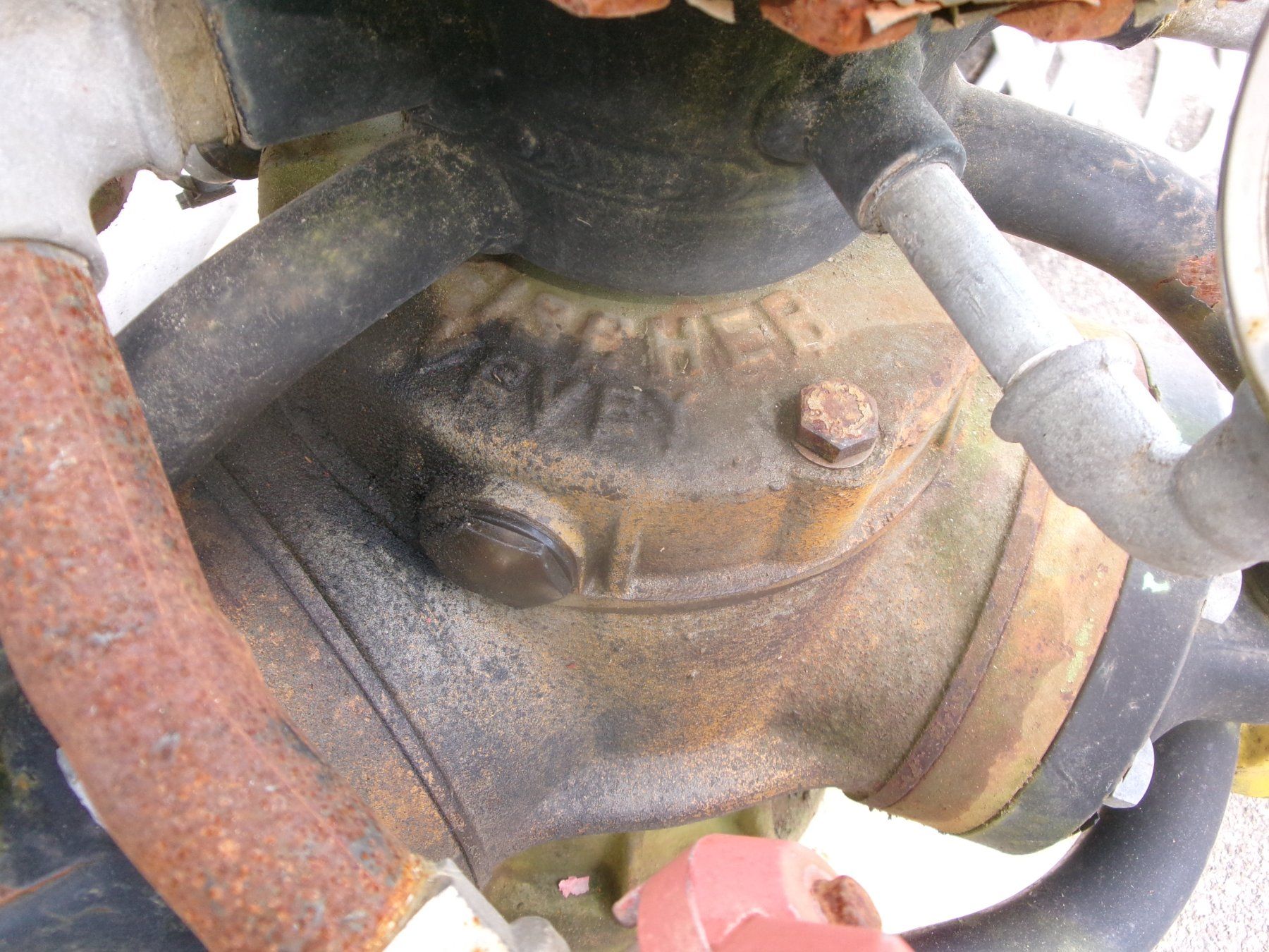 Bührer Trattori: Fischer -Bührer -Pflanzenschutz - Pumpe -Spritztraktor – Usato da Eschenbach SG venduto da GM-29 3
