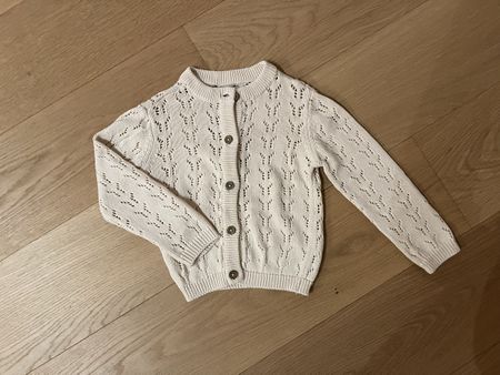 Girls cardigan - Age 6 - Cream