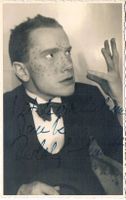 Rudolf Schmidt + Autogramm signiert Vintage Foto 9x14cm