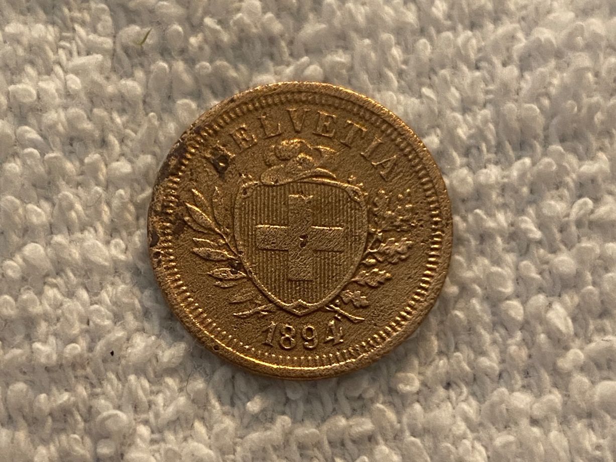 Toutes les monnaies: 1 centime/Rappen 1894 – D'occasion à Nyon par Ilmi09 1