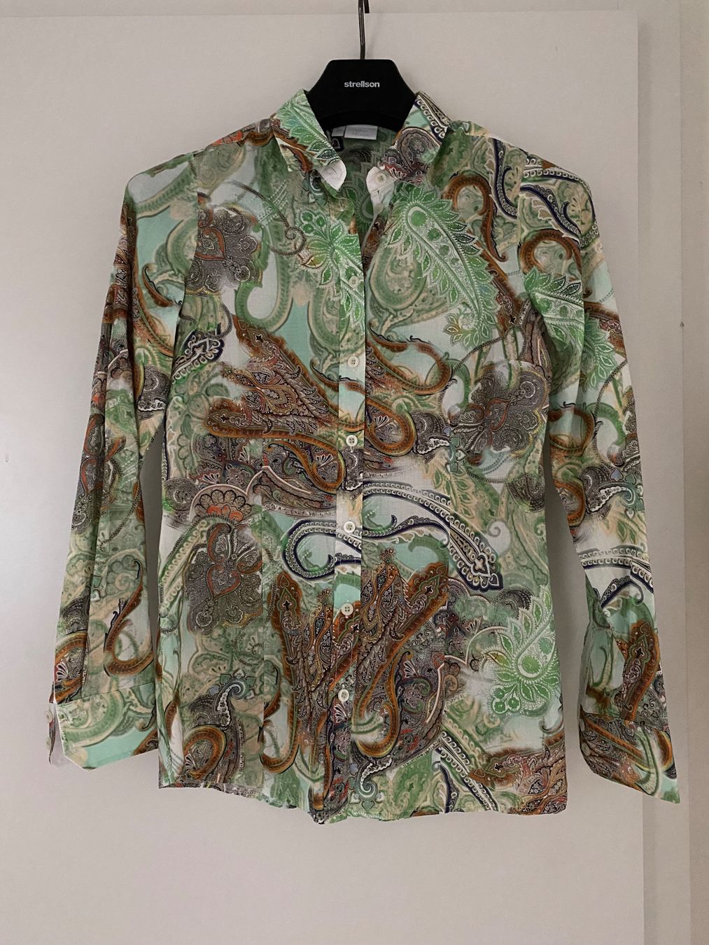 Alba Moda Camicette: ALBA MODA Bluse Baumwolle Paisleymuster – Usato da Besazio venduto da lionheart63
