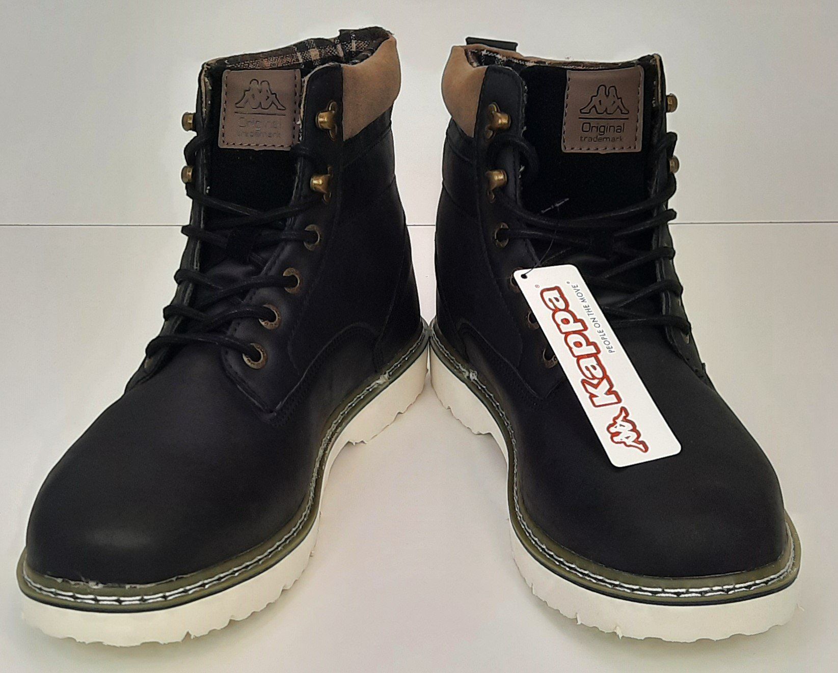 Kappa Scarpe da uomo: KAPPA Whymper Boots schwarz / dunkelbraun Gr. 46 – Nuovo e nell'imballaggio originale da Seuzach venduto da VT-Collections1 1