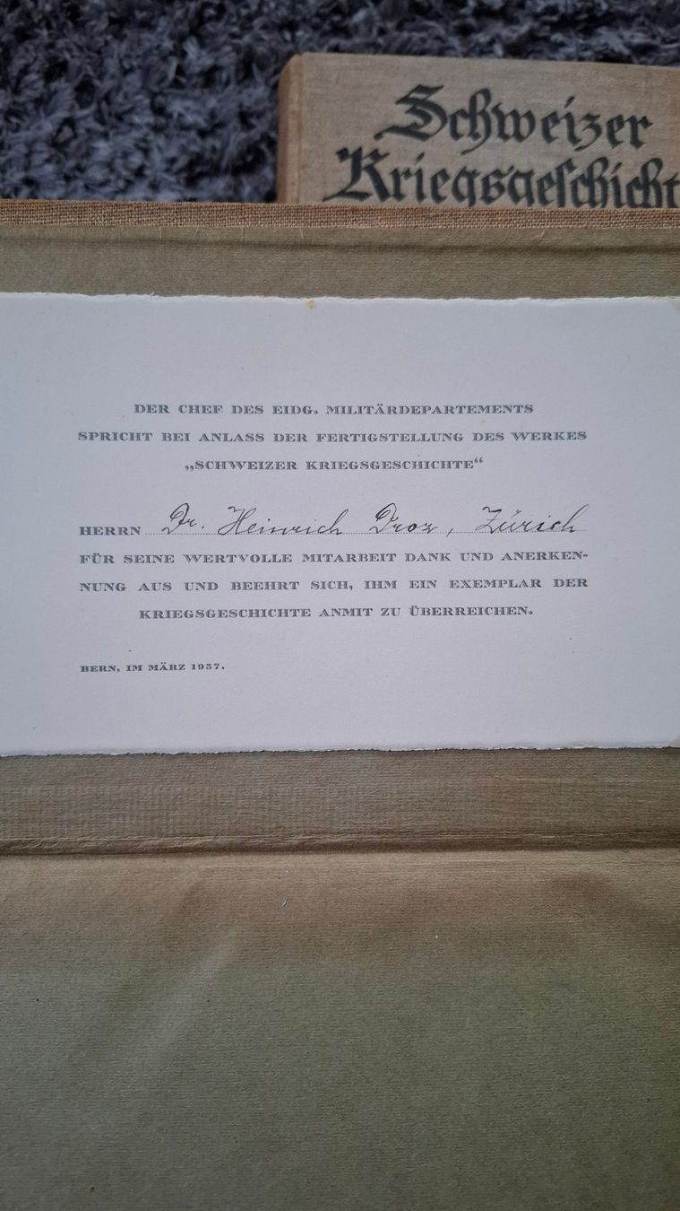 Libri: Schweizer Kriegsgeschichte Band 1-4 – Usato da Effretikon venduto da pelemivella 1