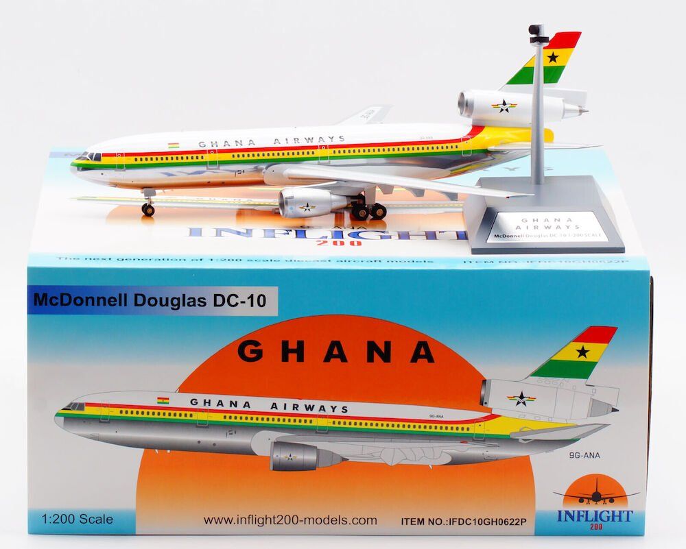 McDonnell Douglas Kit di modellismo & Modellini statici: DC-10 GHANA  Airways – Nuovo e nell'imballaggio originale da Morges venduto da iljamuromez 6
