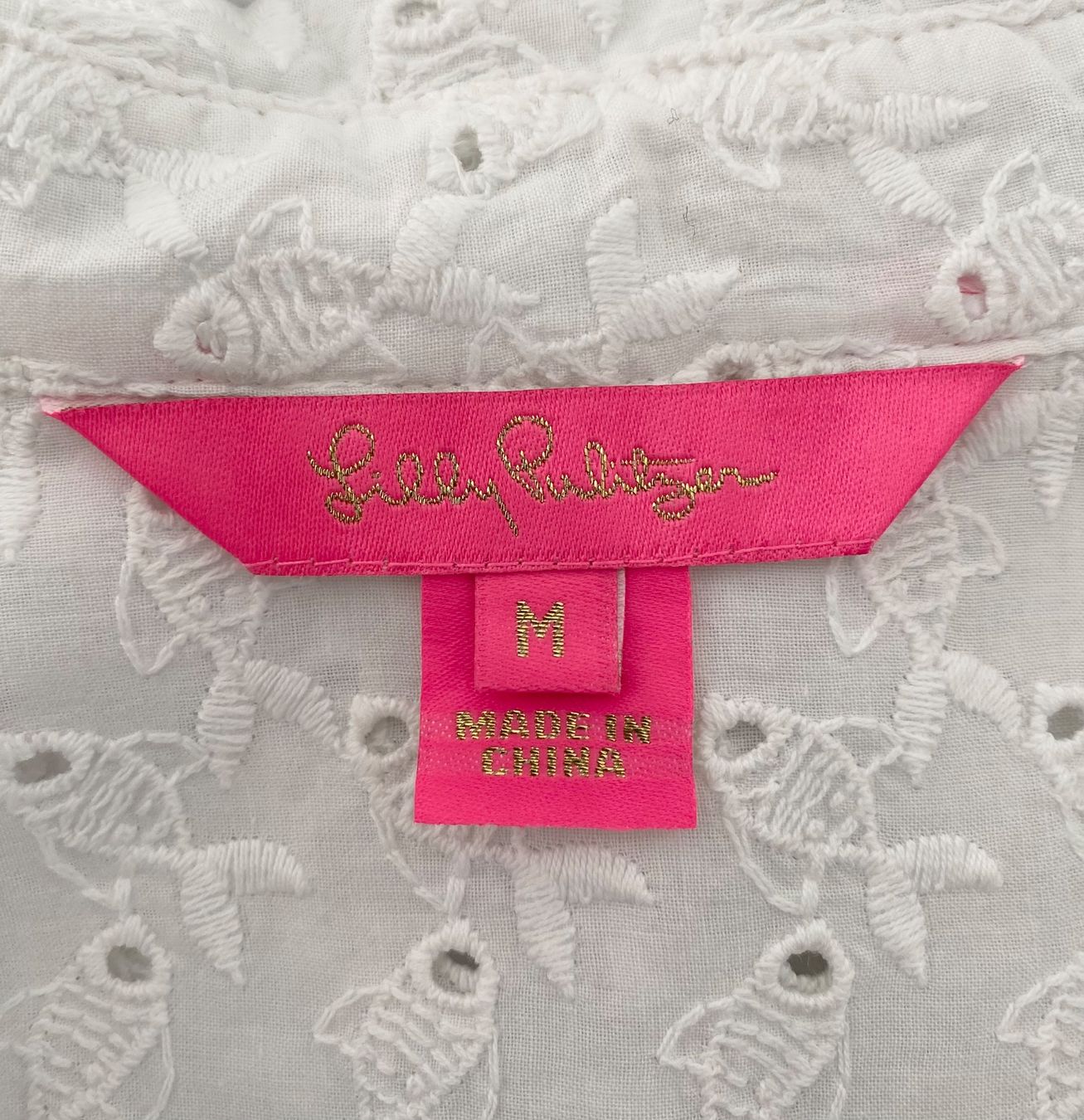 Blusen: Lilly Pulitzer Bluse aus Baumwolle Grösse M – Gebraucht aus Oberwil BL von Leni-Mischi 3