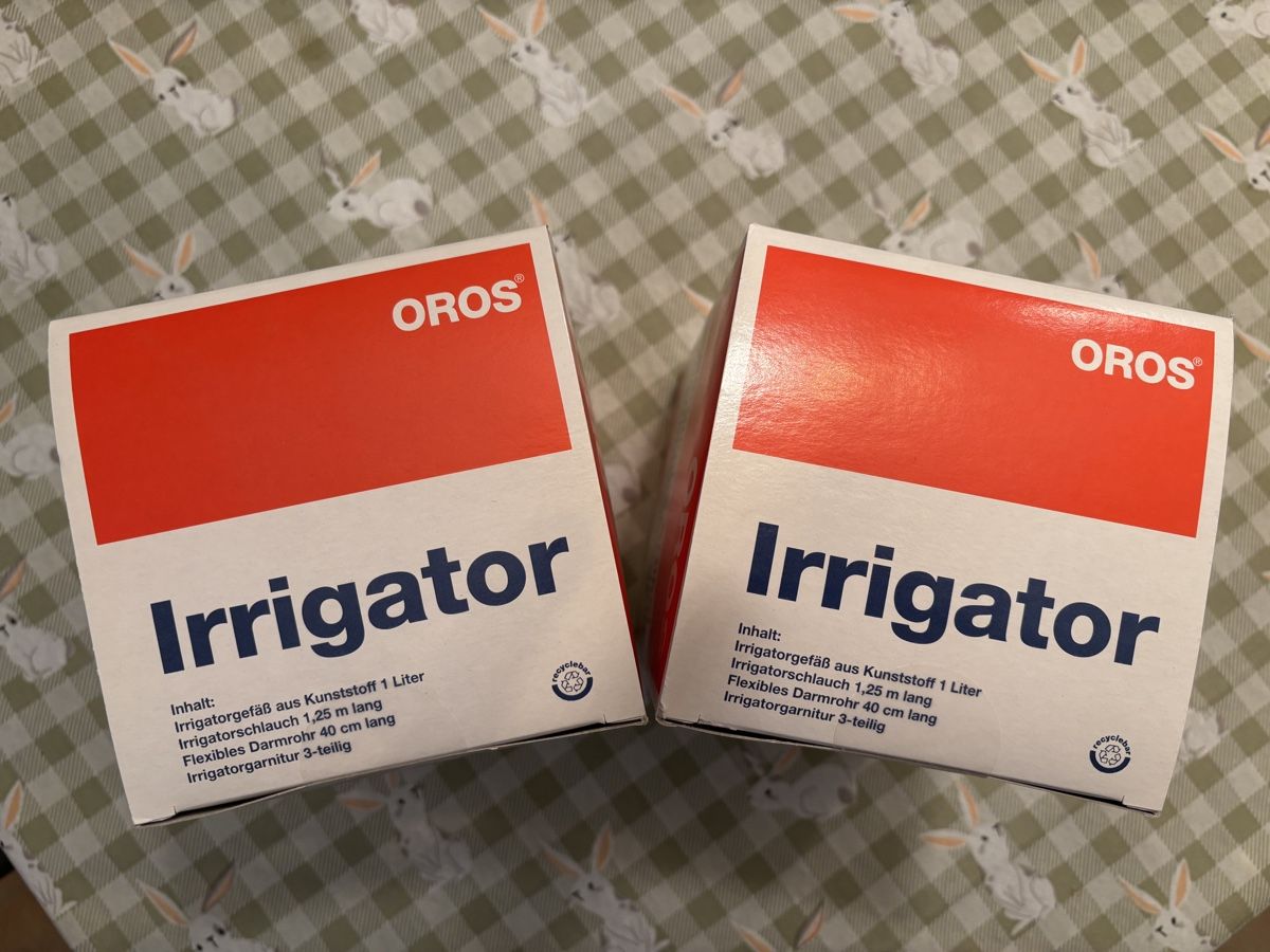 Attrezzature mediche: OROS Irrigator  – Nuovo e nell'imballaggio originale da Jona venduto da WaJaggi