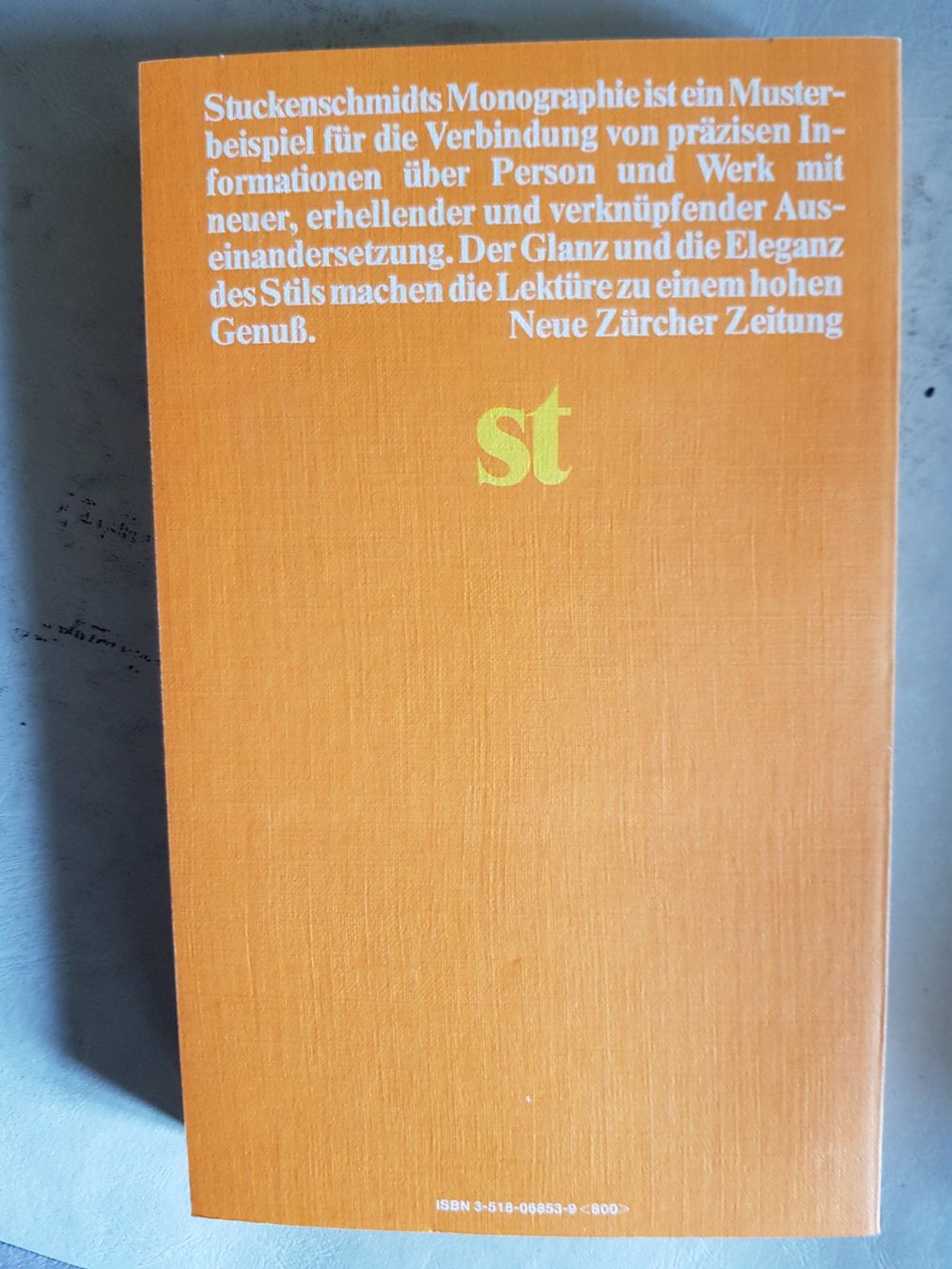 Bücher: H.H. Stuckenschmidt - Maurice Ravel Variationen 1976 – Gebraucht aus Walterswil BE von Lonitti 7