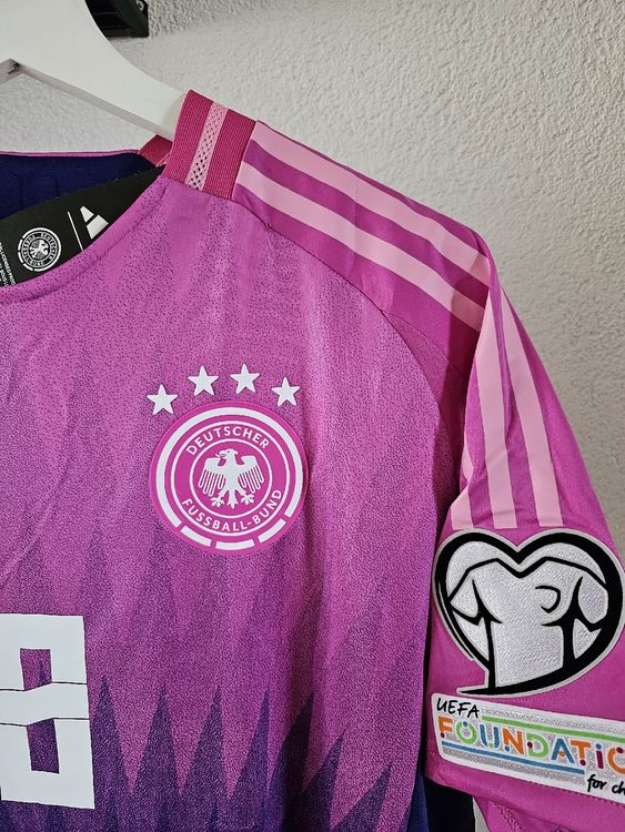 Maillot Domicile Allemagne 2024 - Adidas - Flocage Kroos #8 - Taille XL