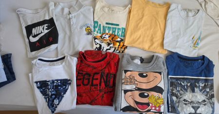 T Shirt und Langarmshirts gr 134 & 140
