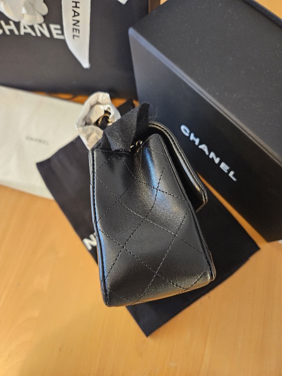 CHANEL Mini Flap Bag (Rectangular) Echtheitschip aus 2023 (Neu