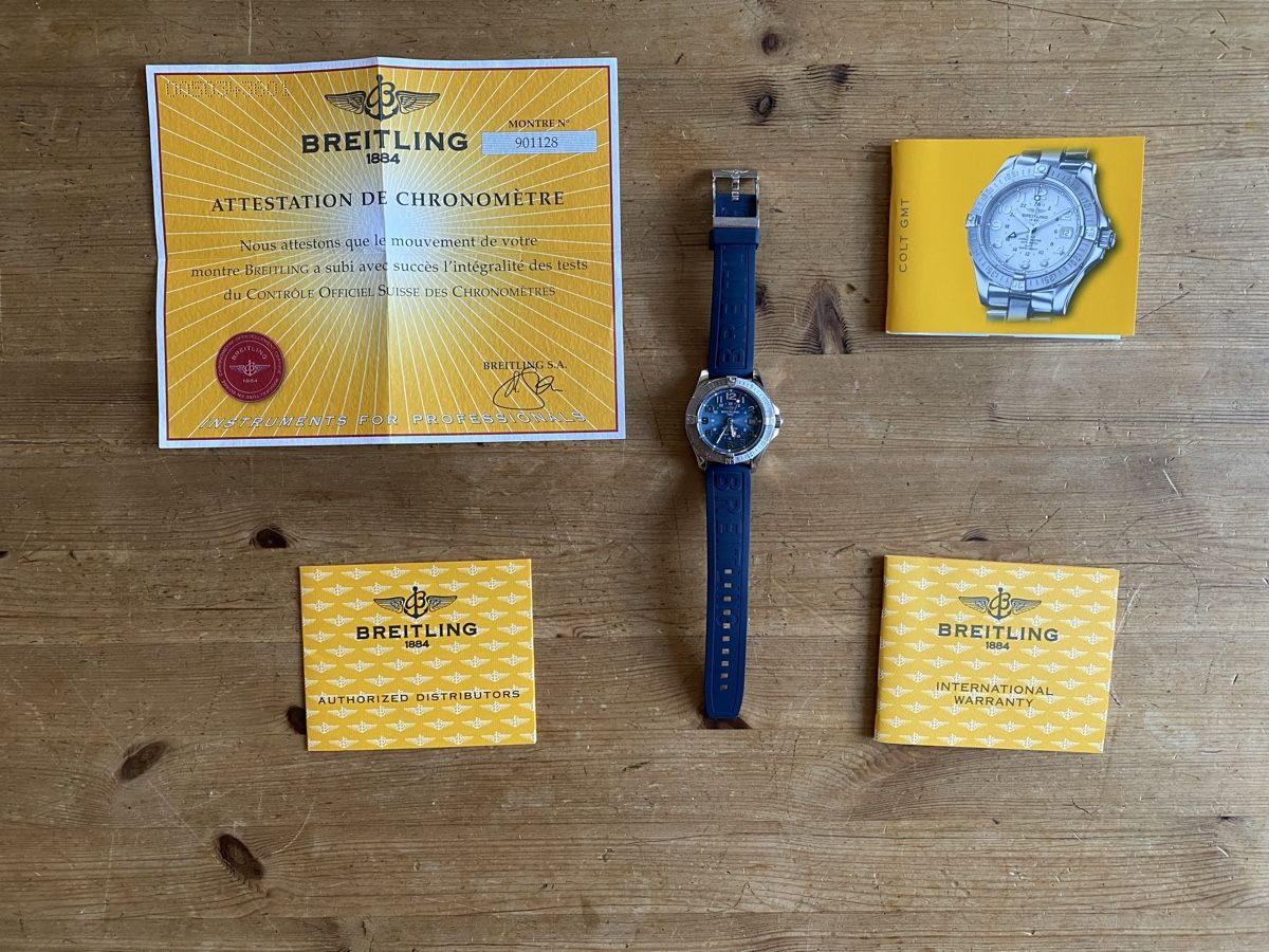 Breitling Orologi: Breitling Colt GMT Ref. A32350 – Usato da Rothenhausen venduto da Chovetown 5