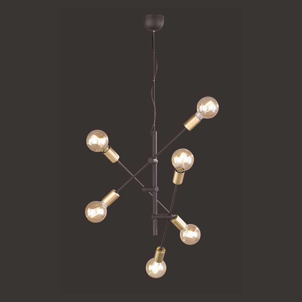 Lampadari & plafoniere: Pendelleuchte, Schwarz, 54 cm Ø – Nuovo (secondo la descrizione) da Kreuzlingen venduto da Smart-Light 2