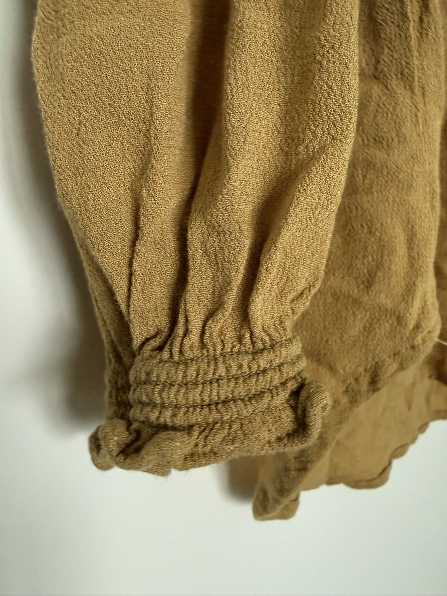 H&M Camicette: H&M Bluse, Gr. 40, Senfgelb, V-Ausschnitt – Usato da Olten venduto da smashbox 2
