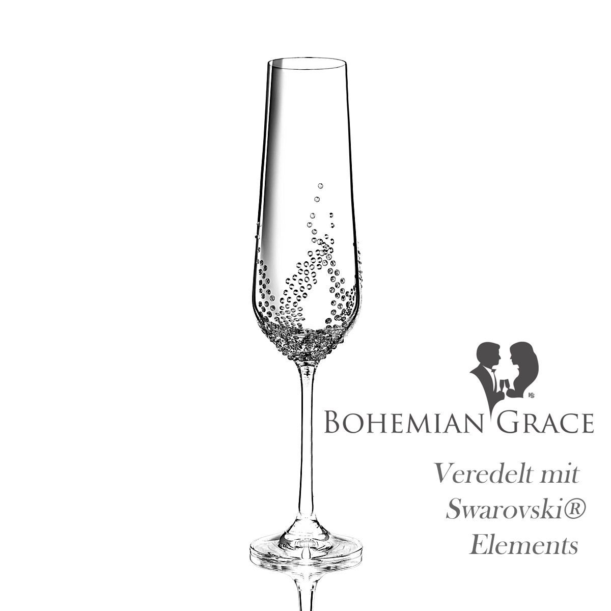 Bicchieri: Sektglas MAIA 2 Stk, Bohemian Grace – Nuovo e nell'imballaggio originale da Wettingen venduto da kochshop 2